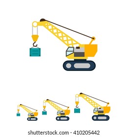 Hoisting crane icon