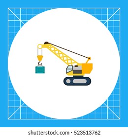 Hoisting crane icon