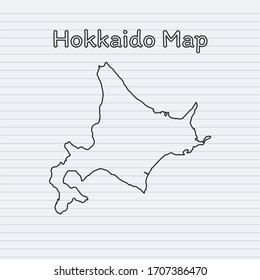 Hokkaido Prefecture of Japan Paper Background