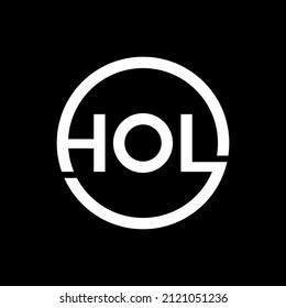 HOL Logo can be use for icon, sign, logo and etc