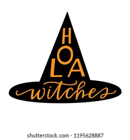 Hola Witches black hat