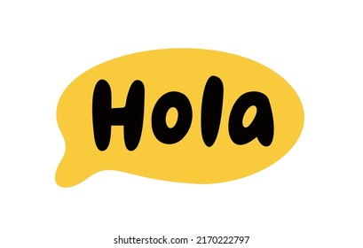 1,132 Hola lettering Images, Stock Photos & Vectors | Shutterstock