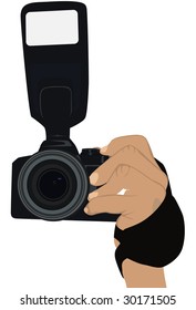  To hold the camera. A vector. Without mesh.