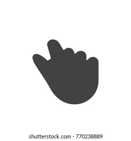 Hold, hand icon