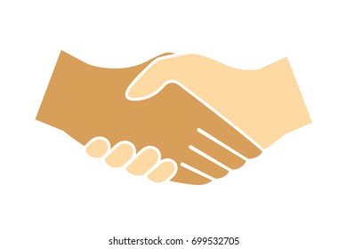 Hold hands vector