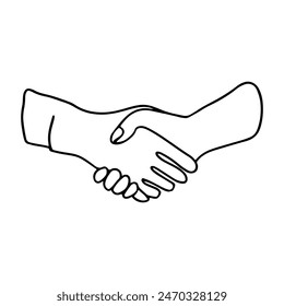 Hold one's hands continuous line drawing. one line art, People shaking hands one line. Vector illustration for poster, card, logo, banner valentine day, wedding,Coffee cup and t-shirt