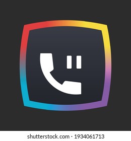 Hold Phone Call - App Icon Button