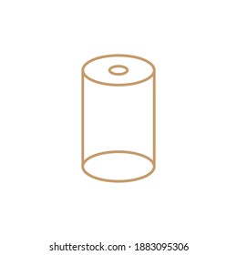 hold straight line icon vector design illustration