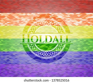 Holdall lgbt colors emblem 
