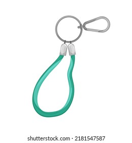 holder keychain key cartoon. holder keychain key sign. isolated symbol vector illustration