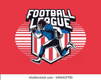 holding a ball on the american football league