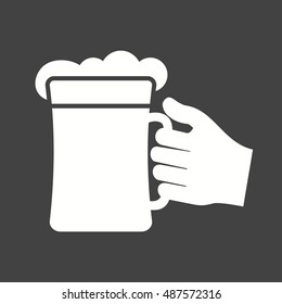 Holding Beer Glass