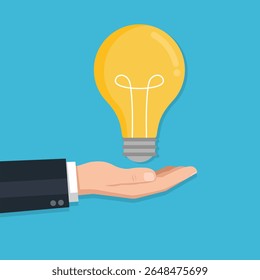 Holding a Bright Idea Innovation and Creative Thinking