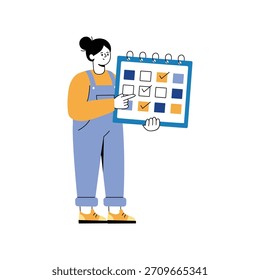 Cómo mantener el Vector de calendario Ilustración plana EPS 10 File