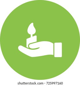 Holding Candle