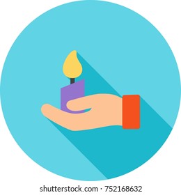 Holding Candle