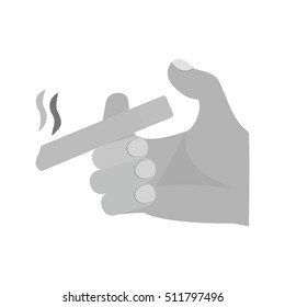 Holding Cigarette