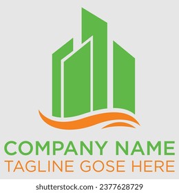 Cinta de la conexión de retención diseño abstracto de vectores y logotipo o plantilla icono de la empresa profesional del concepto de símbolo de identidad empresarial, Bird Concept Diseño del logotipo inmobiliario para varios