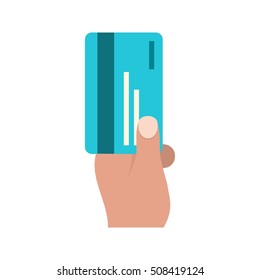 Holding Credit Card
