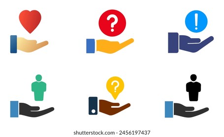 Fragezeichen-Symbol, Support, Puzzle- oder Unsicherheitsblase, Zweifelsfrage, Dünnzeilensymbol auf weißem Hintergrund
