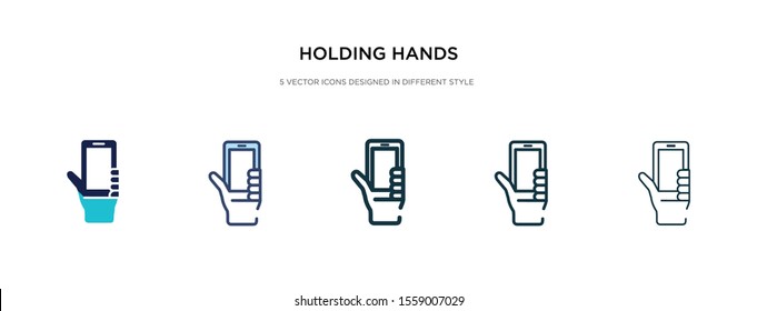 holding hands icon in different style vector illustration. two colored and black holding hands vector icons designed in filled, outline, line and stroke style can be used for web, mobile, ui