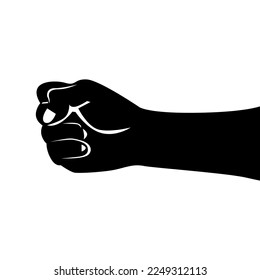 holding hands silhouette design illustration black color on white background