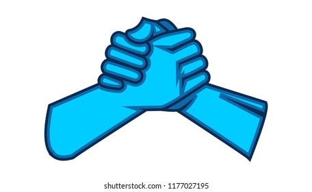 holding hands vector icon