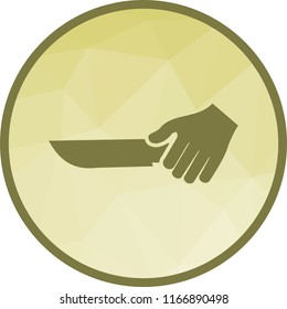 Holding Knife Icon