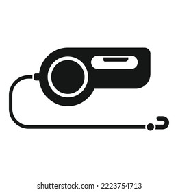 Holding leash icon simple vector. Dog pet. Walk lead