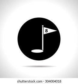 Hole Course Golf icon