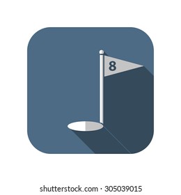 Hole Course Golf icon