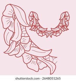 Hole embroidery Jaal motifs fragments vintage wallpapers indian prints bohemian wallpaper indian patterns stencil fashion textile design floral illustration seamless border mughal block print neck