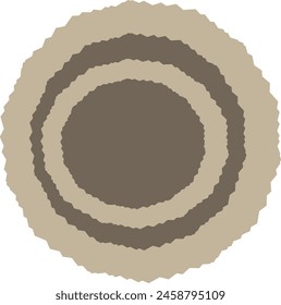 Hole illustion back flor mate