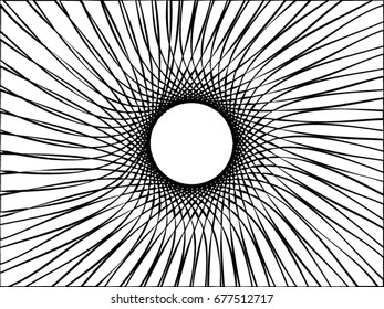 Hole from the mysterious dimension in vector