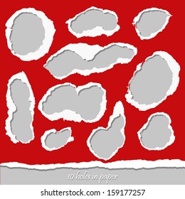 hole in paper