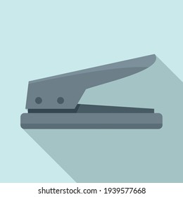 Hole punch icon. Flat illustration of hole punch vector icon for web design