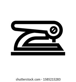 hole punch icon isolated sign symbol vector illustration - high quality black style vector icons

