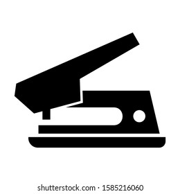 hole punch icon isolated sign symbol vector illustration - high quality black style vector icons

