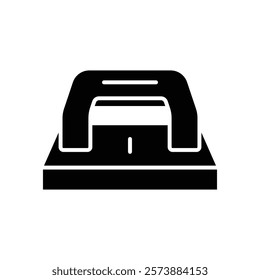 hole punch icon vector design template simple and clean