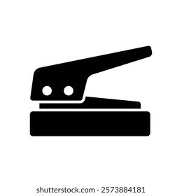 hole punch icon vector design template simple and clean