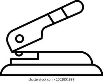 Hole Puncher Icon Design für den privaten und kommerziellen Gebrauch