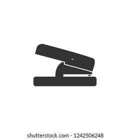 Hole puncher. Icon Flat