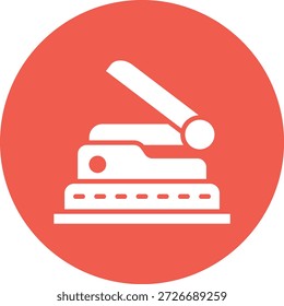 Hole Puncher Vector Icon Design Illustration