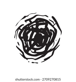 Elemento de diseño de grieta de pared de agujero