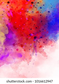 Holi,  abstract colorful background