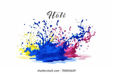 Holi abstract colorful background Holi abstract colorful background