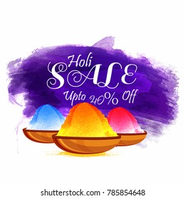 Holi abstract colorful background