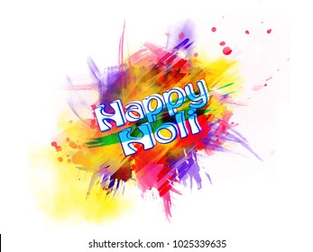 Holi, banner for Holi celebration