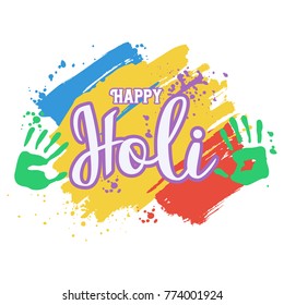 Holi Banner, Indian holiday, Festival of Colours