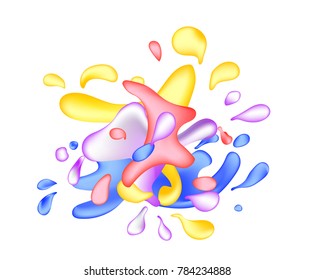 Holi colorful background